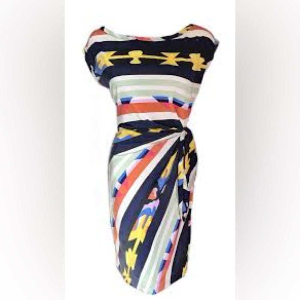 Diane Von Furstenberg dress multi colored della